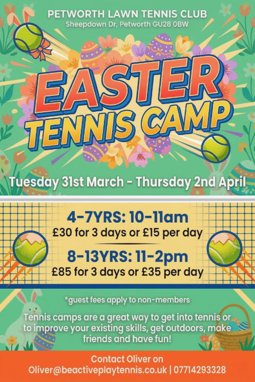 Easter Tennis Camps